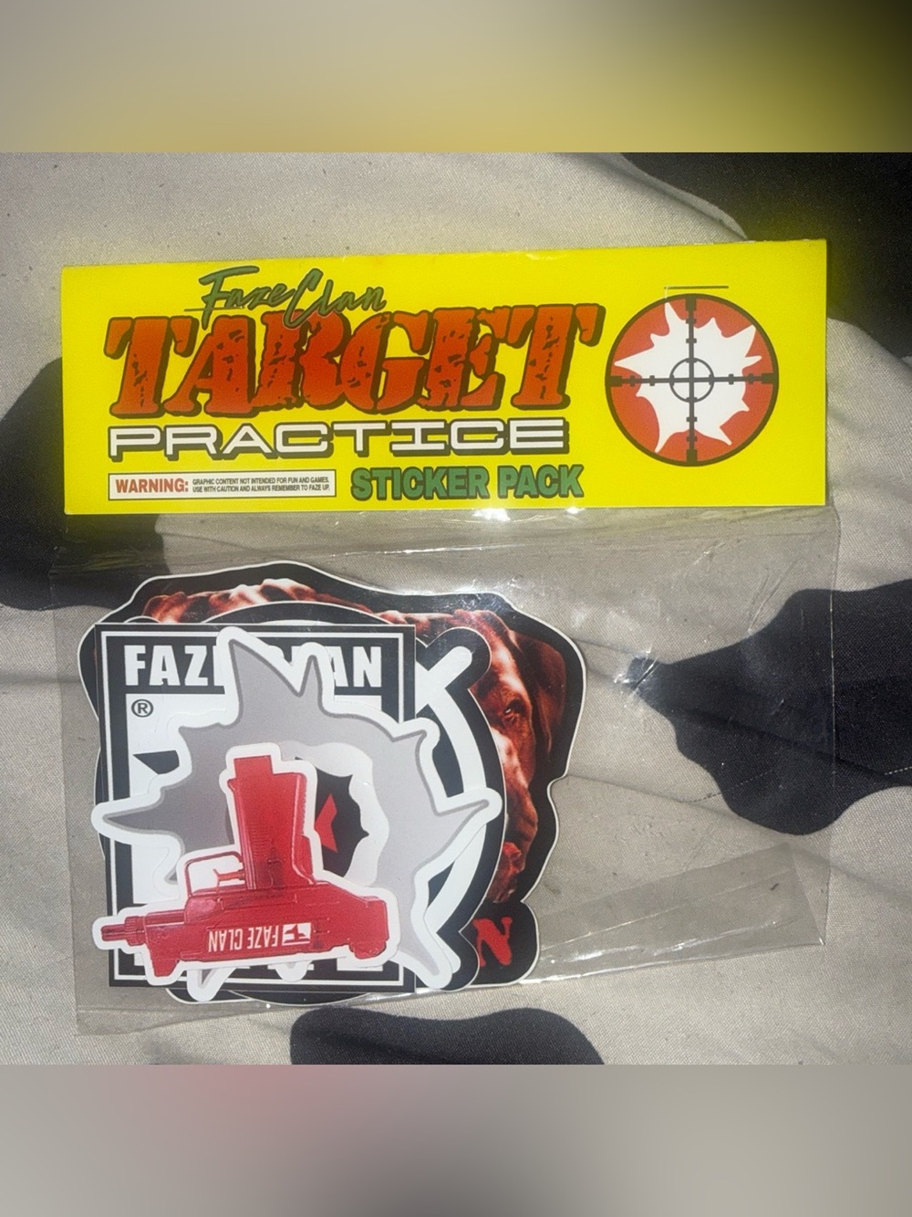FaZe Clan Target Practice Sticker Pack